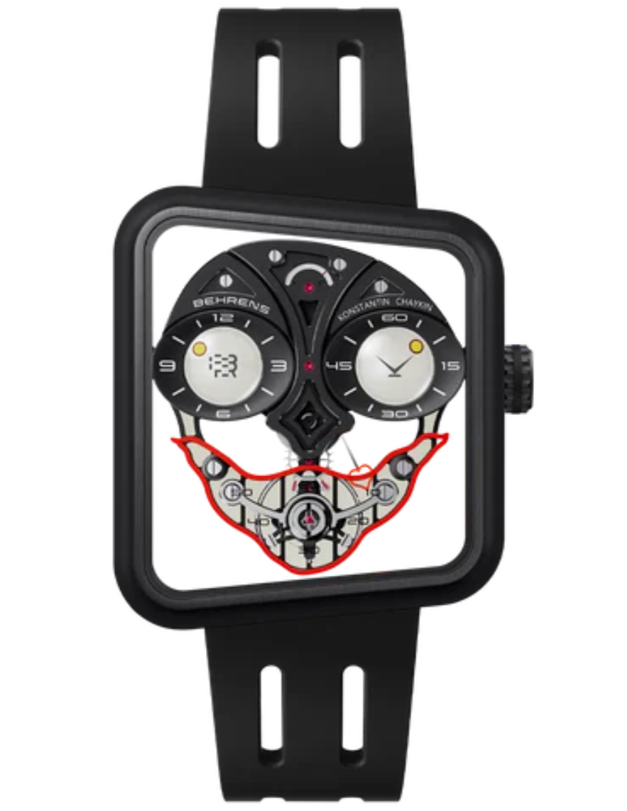 BEHRENS X Konstantin Chaykin - Ace of Hearts Black Carbon