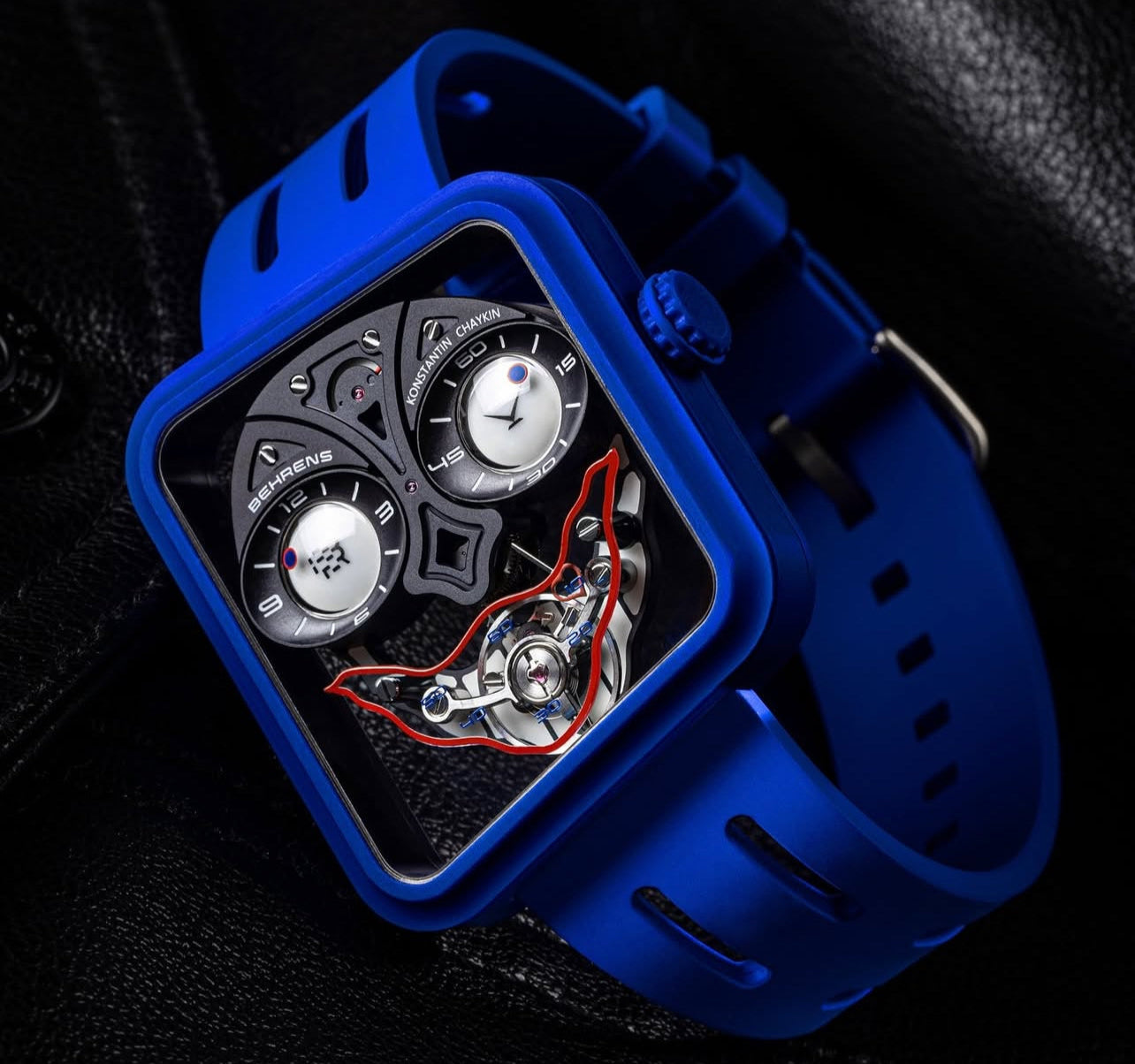 BEHRENS X Konstantin Chaykin - Ace of Hearts Blue Carbon