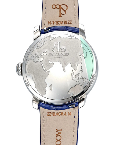 Jacob & Co - The World Is Yours Dual Time Zone Blue